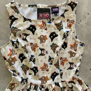 Feline Fabulous Fit & Flare Dress